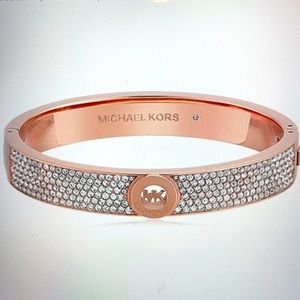 Michael Kors Rose Gold Bangle Bracelet